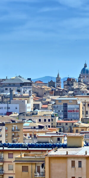 Vista di Caltanissetta, Sicilia