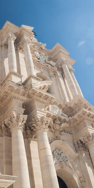 Façade of Siracusa Cathedral