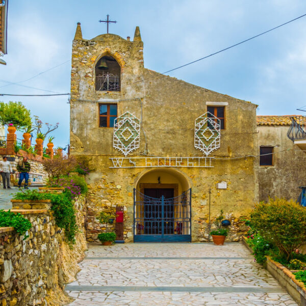 St. Giorgio Church in Castelmola, Sicily