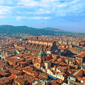 San Petronio church and Piazza Maggiore