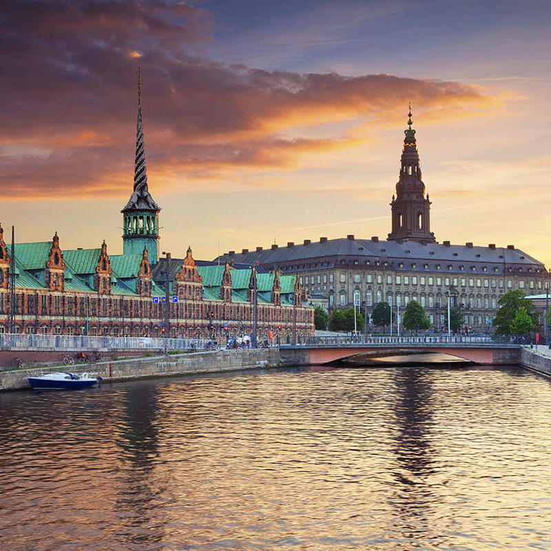 Sunset at Copenhagen