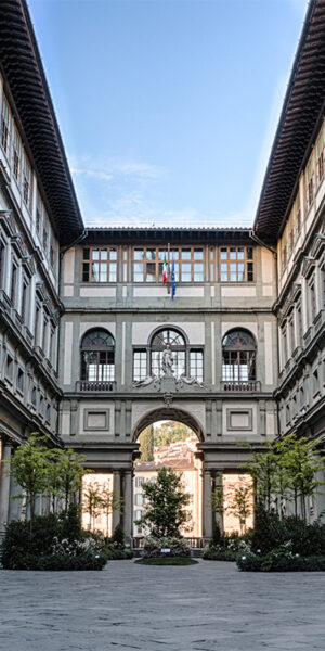 The Uffizi Gallery in Florence