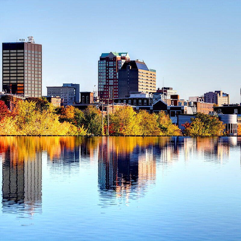 Autumn in Manchester, New Hampshire