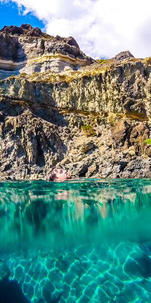 Rocky Seaside Hill on Pantelleria