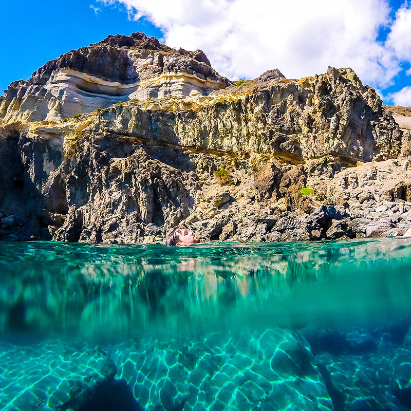 Rocky Seaside Hill on Pantelleria