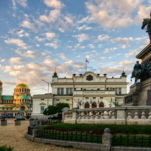 Bulgarian parliament square