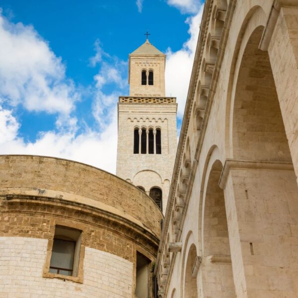 View of San Marco church in Bari