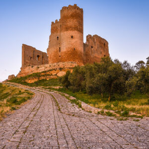 Mazzarino castle in Sicily