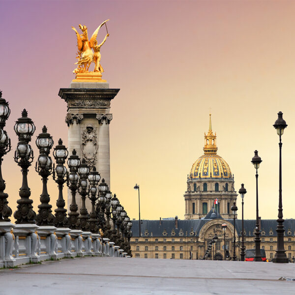 Pont Alexandre III at sunrise