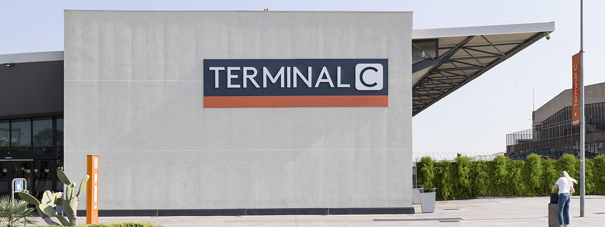 Veduta esterna del terminal C