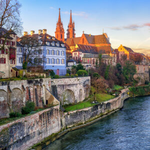 Centro storico di Basel, Svizzera