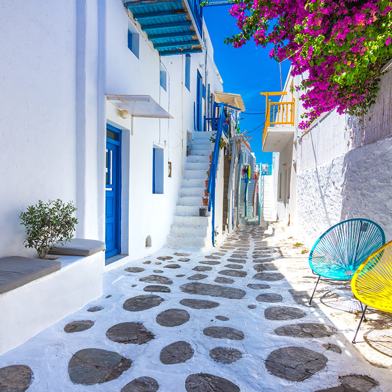 Street of Mykonos